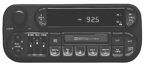 2001 Jeep grand cherokee radio #5