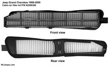 Cabin air filtration system