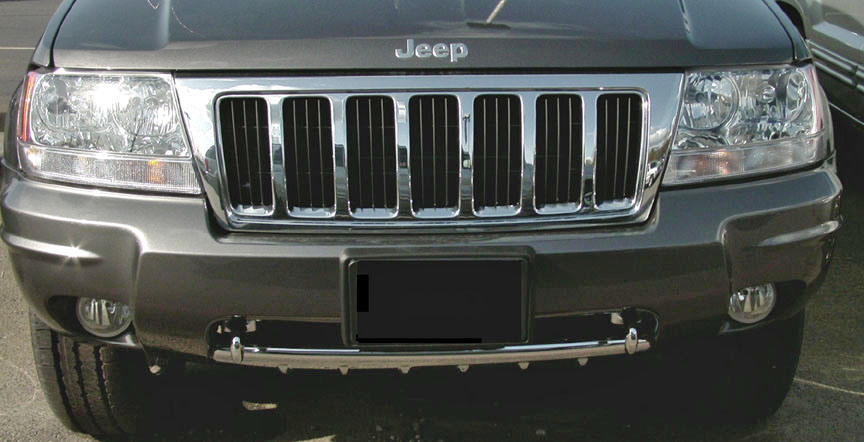 2000 Jeep cherokee chrome grill #5