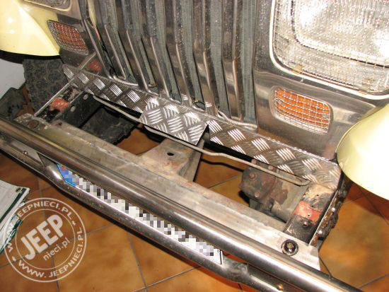 Jeep Wrangler YJ - Wycigarka elektryczna