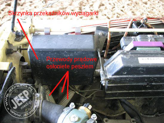 Jeep Wrangler YJ - Wycigarka elektryczna
