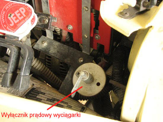 Jeep Wrangler YJ - Wycigarka elektryczna
